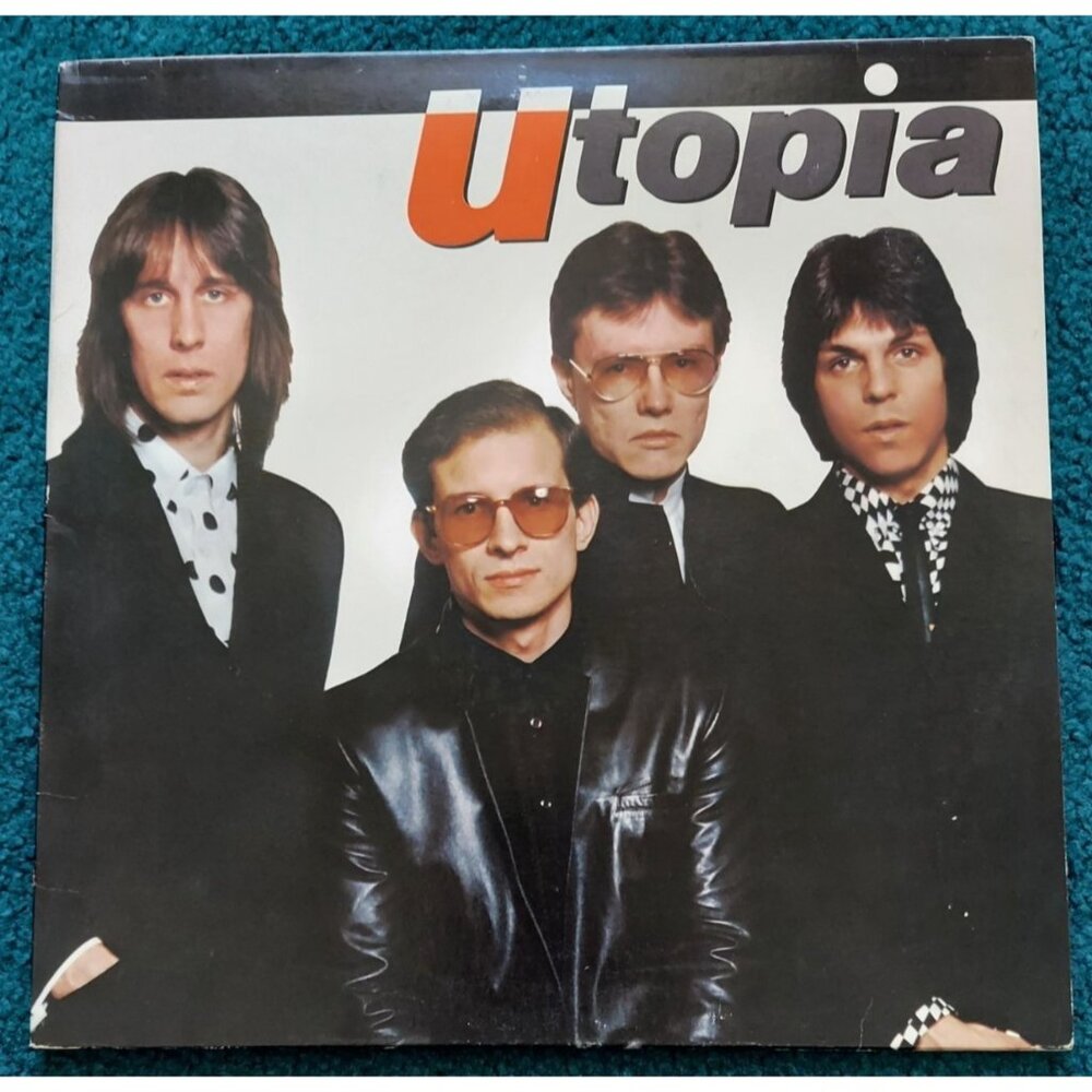 Utopia - Self Titled 1982 DBL LP Todd Rundgren "Feet Don't Fail Me Now" 60183-1